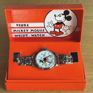 Pedre x Disney Mickey Mouse Quartz Wrist Watch, Vintage, Circa 1990